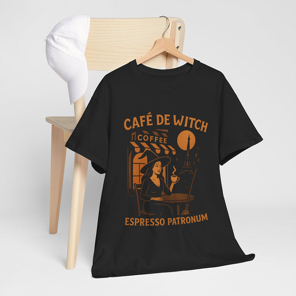 CAFÉ DE WITCH T-shirt
