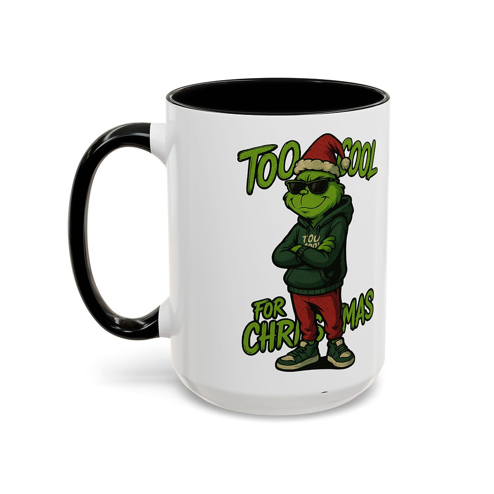 Thumbnail: Too Cool for Christmas Mug