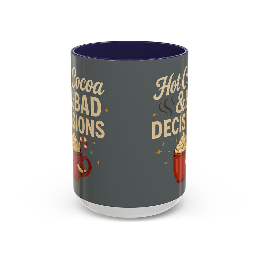 Thumbnail: Hot cocoa & bad decisions Mug