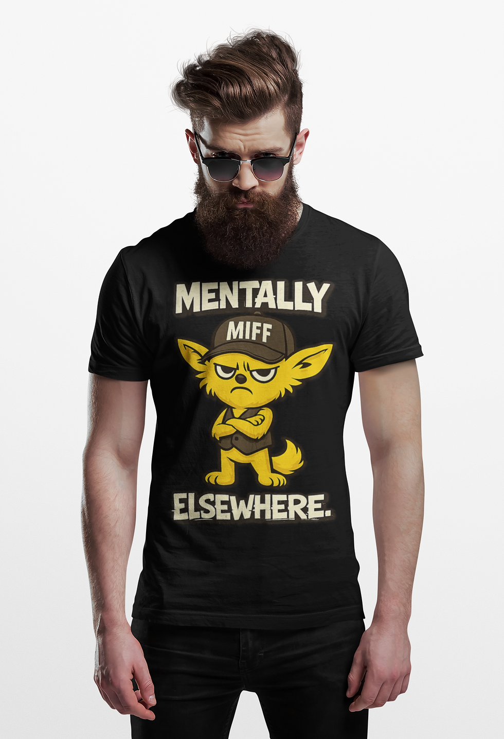 Mentally elsewhere MIFF Graphic T-shirt