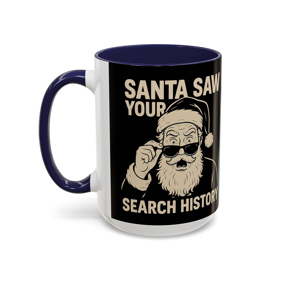 Thumbnail: Santa saw your search history Mug