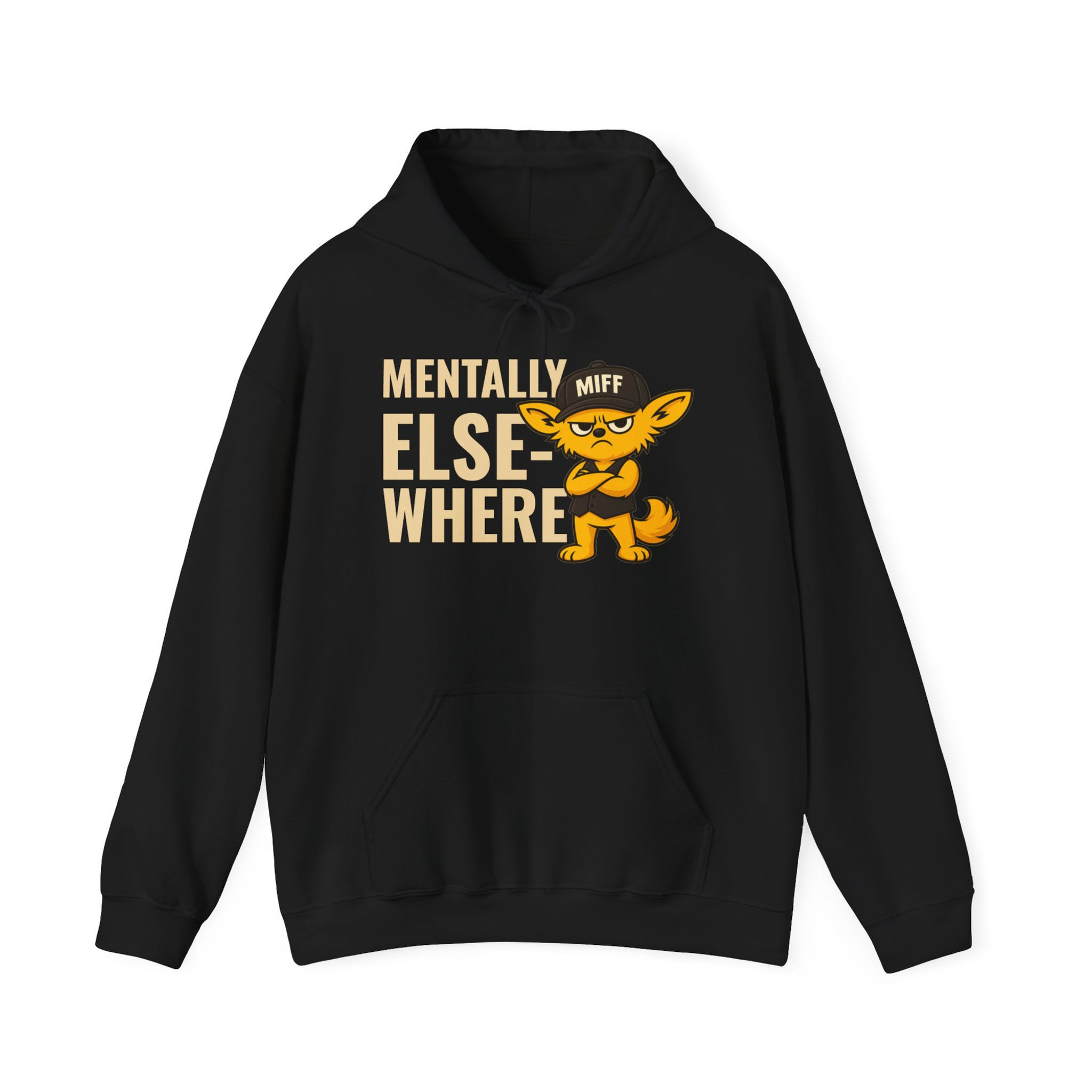 Mentally Elsewhere - Graphic MIFF Hoodie