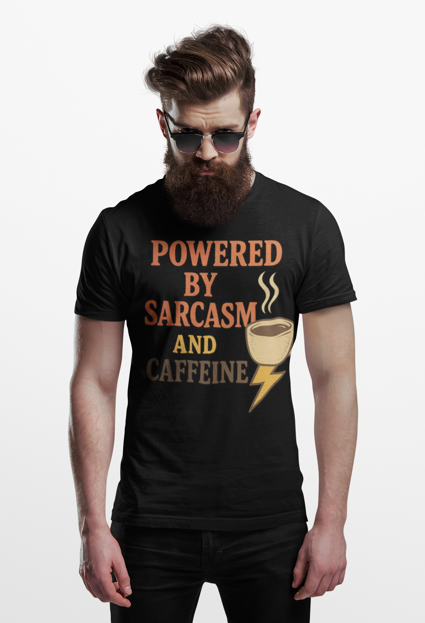 Sarcasm & Caffeine - Graphic T-shirts