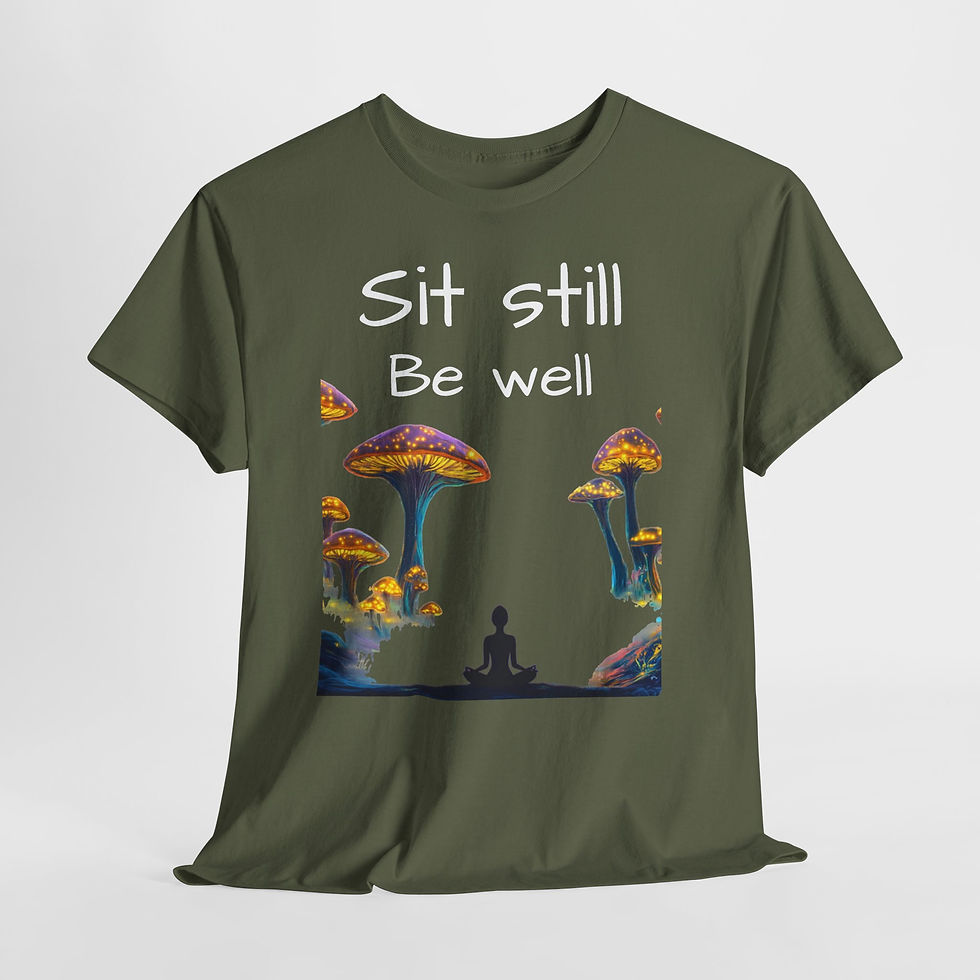 Thumbnail: Sit Still Be Well - Graphic T-shirt