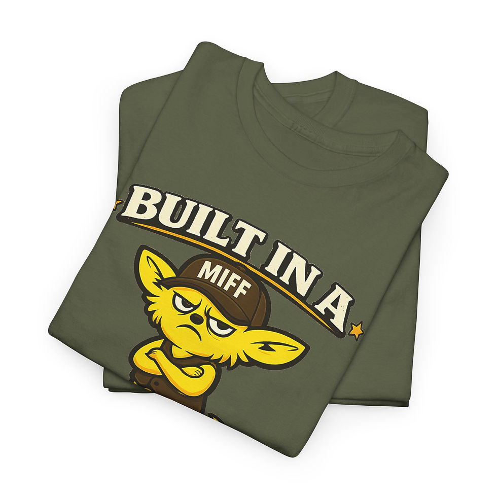 Thumbnail: Built in a Different Era - Graphic MIFF T-shirt