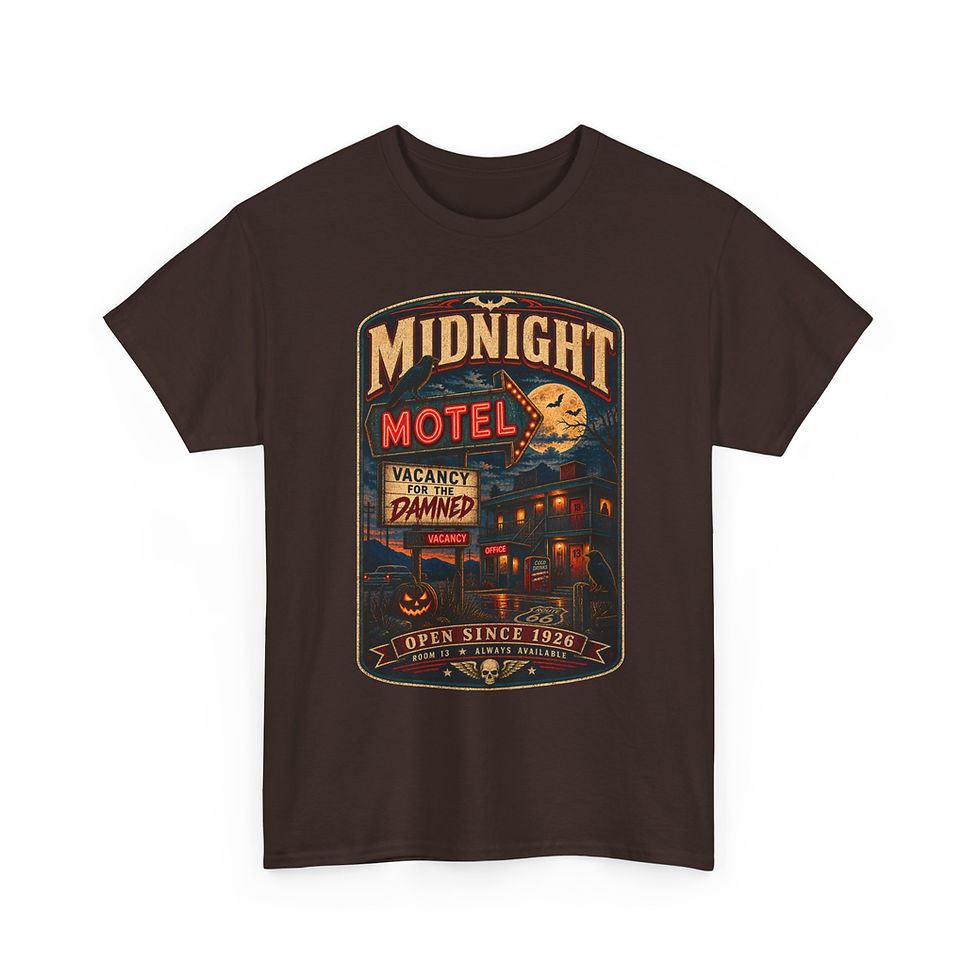 Midnight Motel - Vintage Graphic T-Shirt