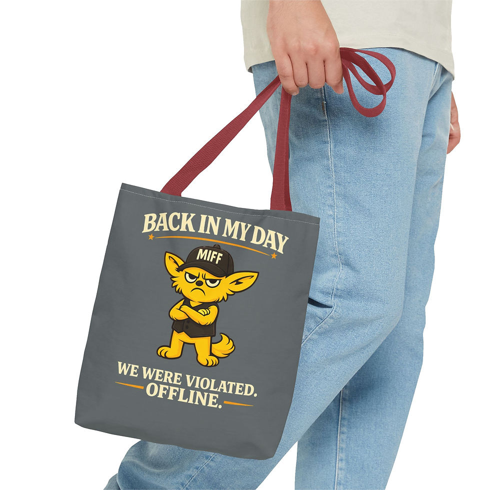Thumbnail: Back in my day MIFF Tote Bag