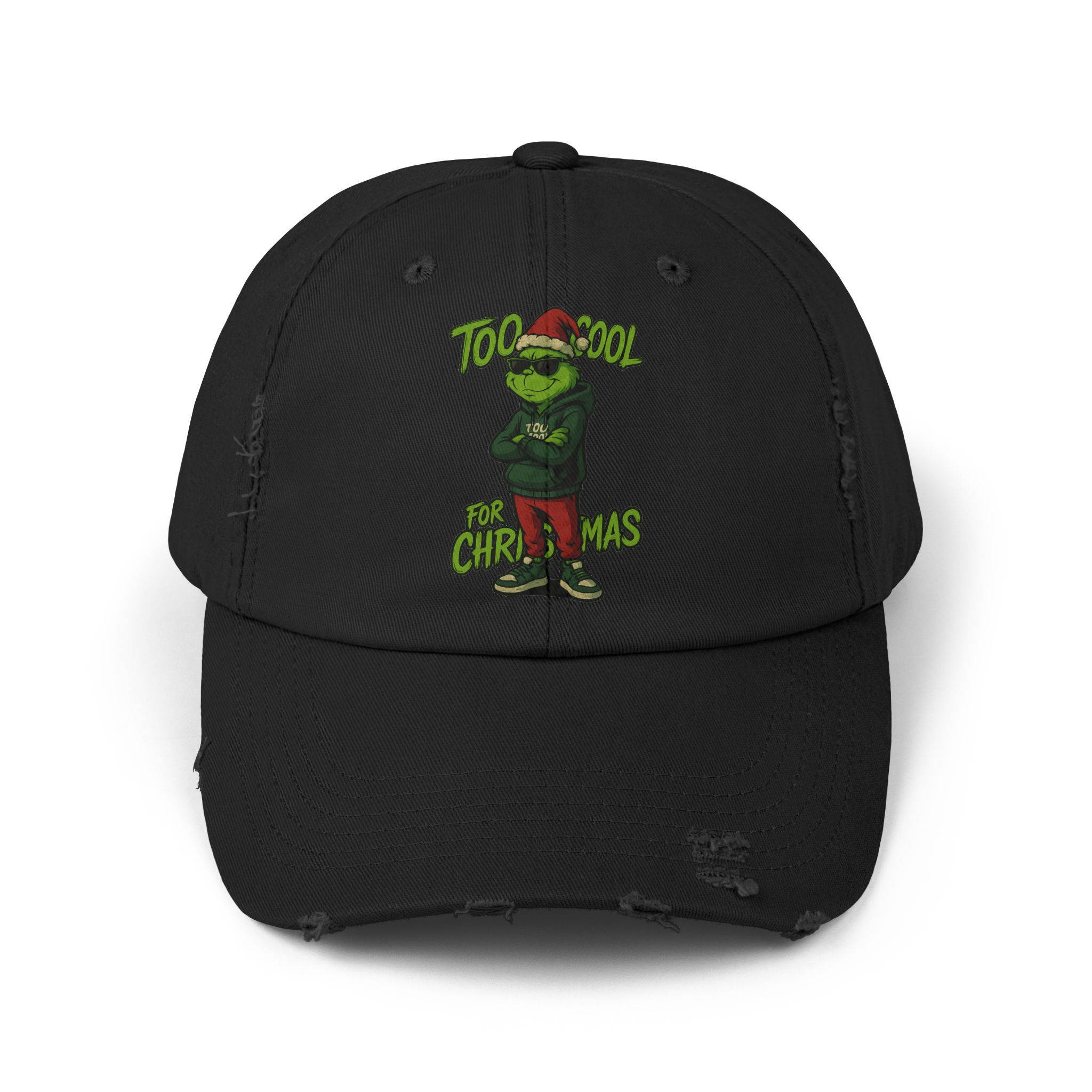 Too Cool for Christmas Cap