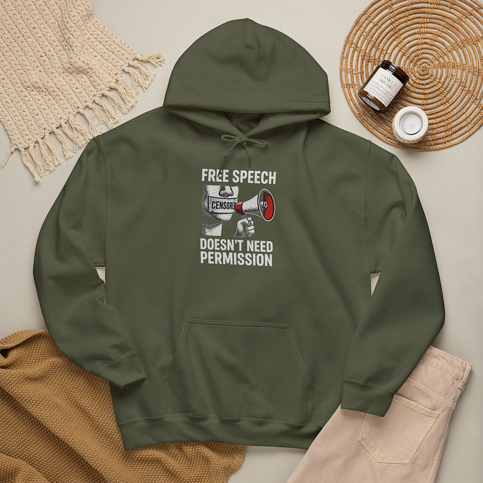 Thumbnail: Free Speech - Graphic  Hoodie 