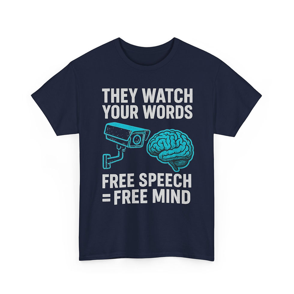 Thumbnail: They watch your words - Graphic T-shirt