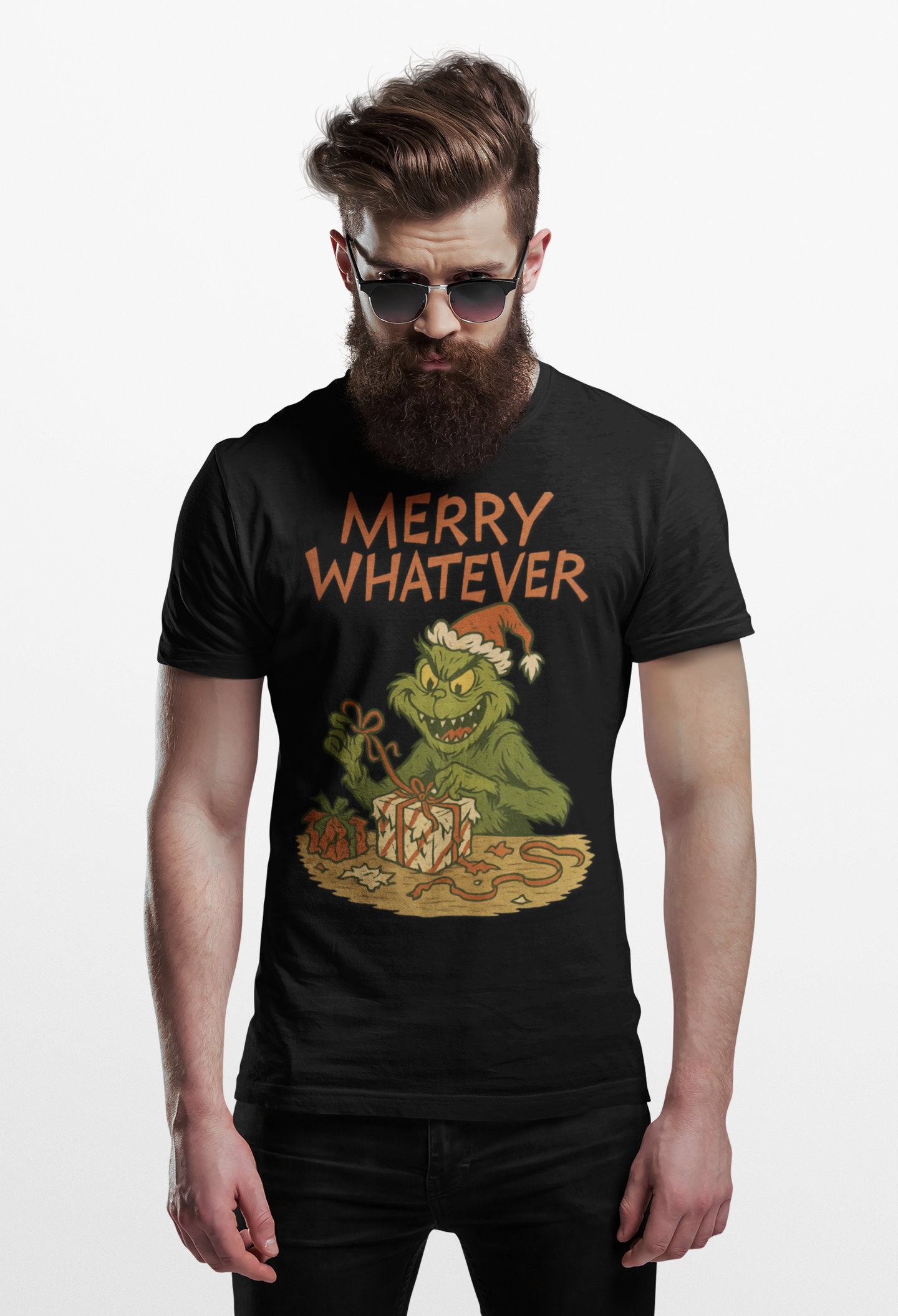 'Merry Whatever' - Graphic T-shirt