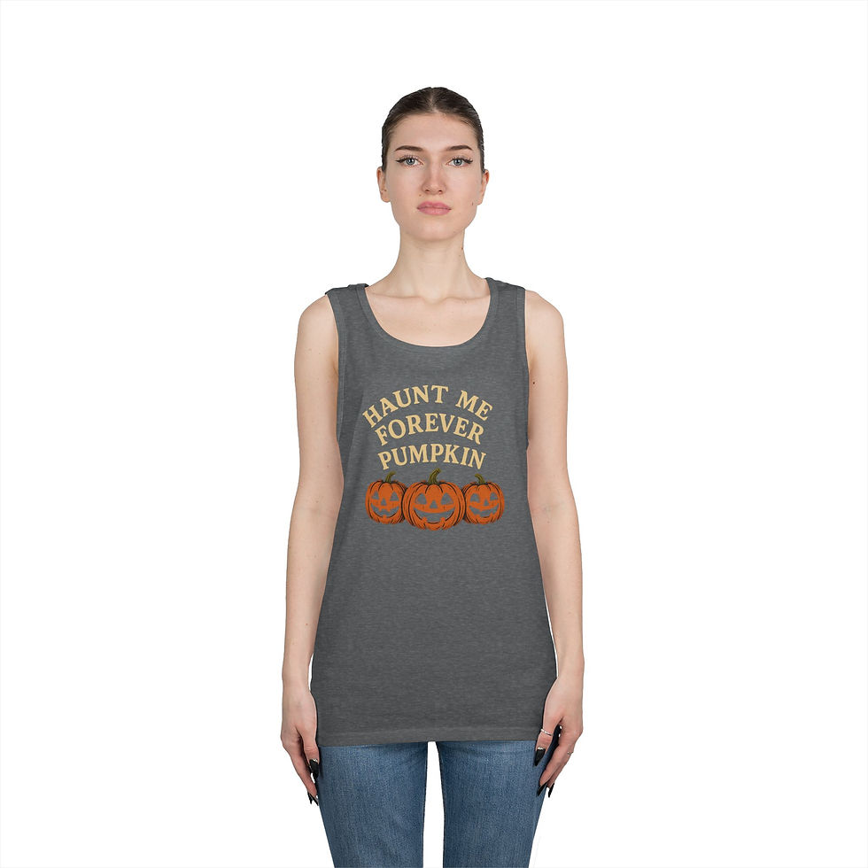 Thumbnail: Haunt me forever pumpkin - Tank Top