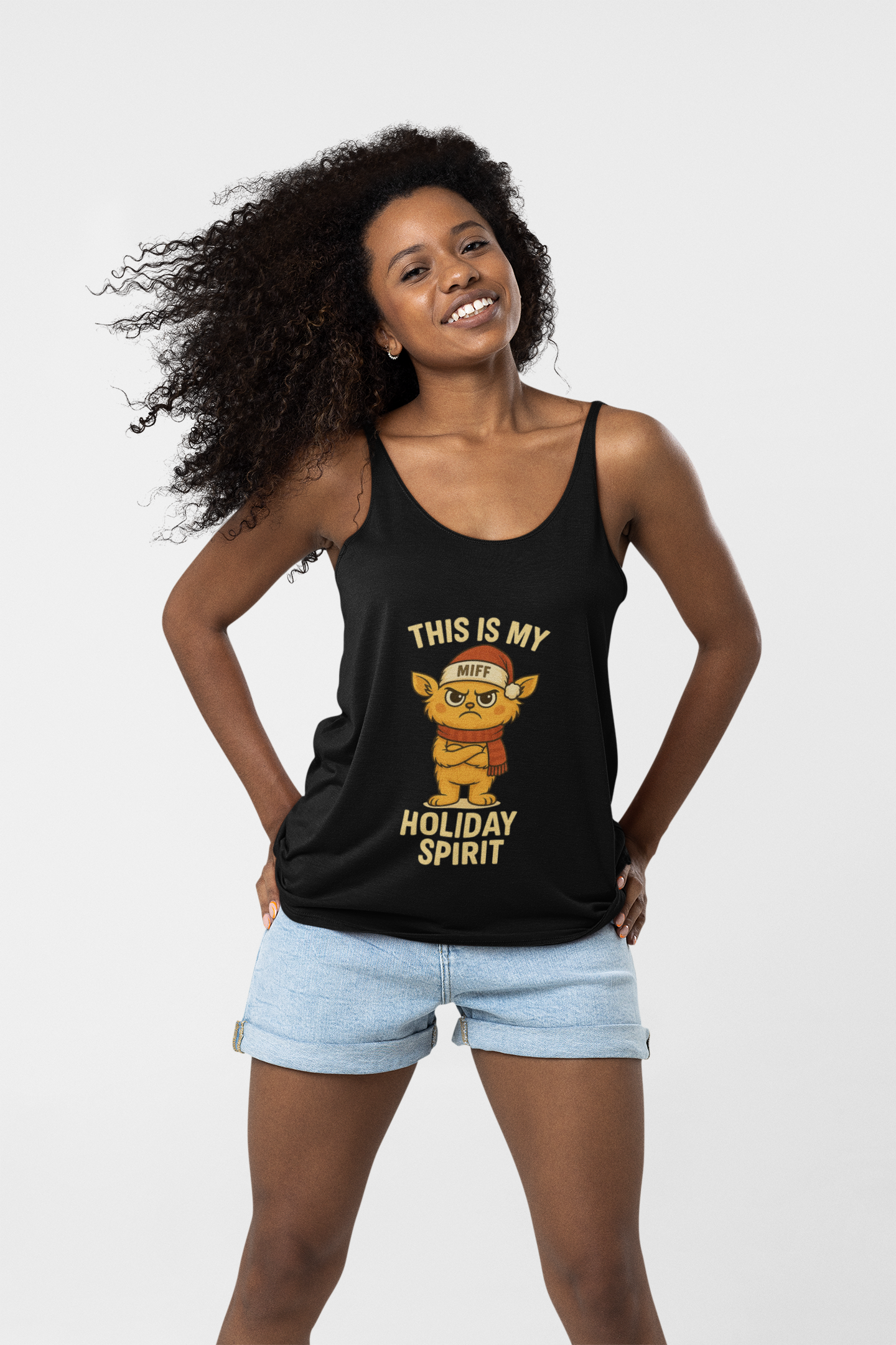 This is my Holiday spirit Tank top