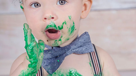 Tortenshooting Kleinkind