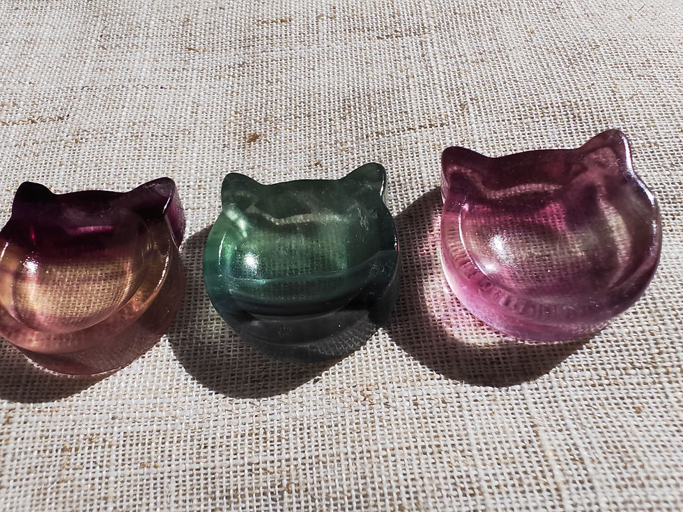Thumbnail: Mini Fluorite cat Bowl