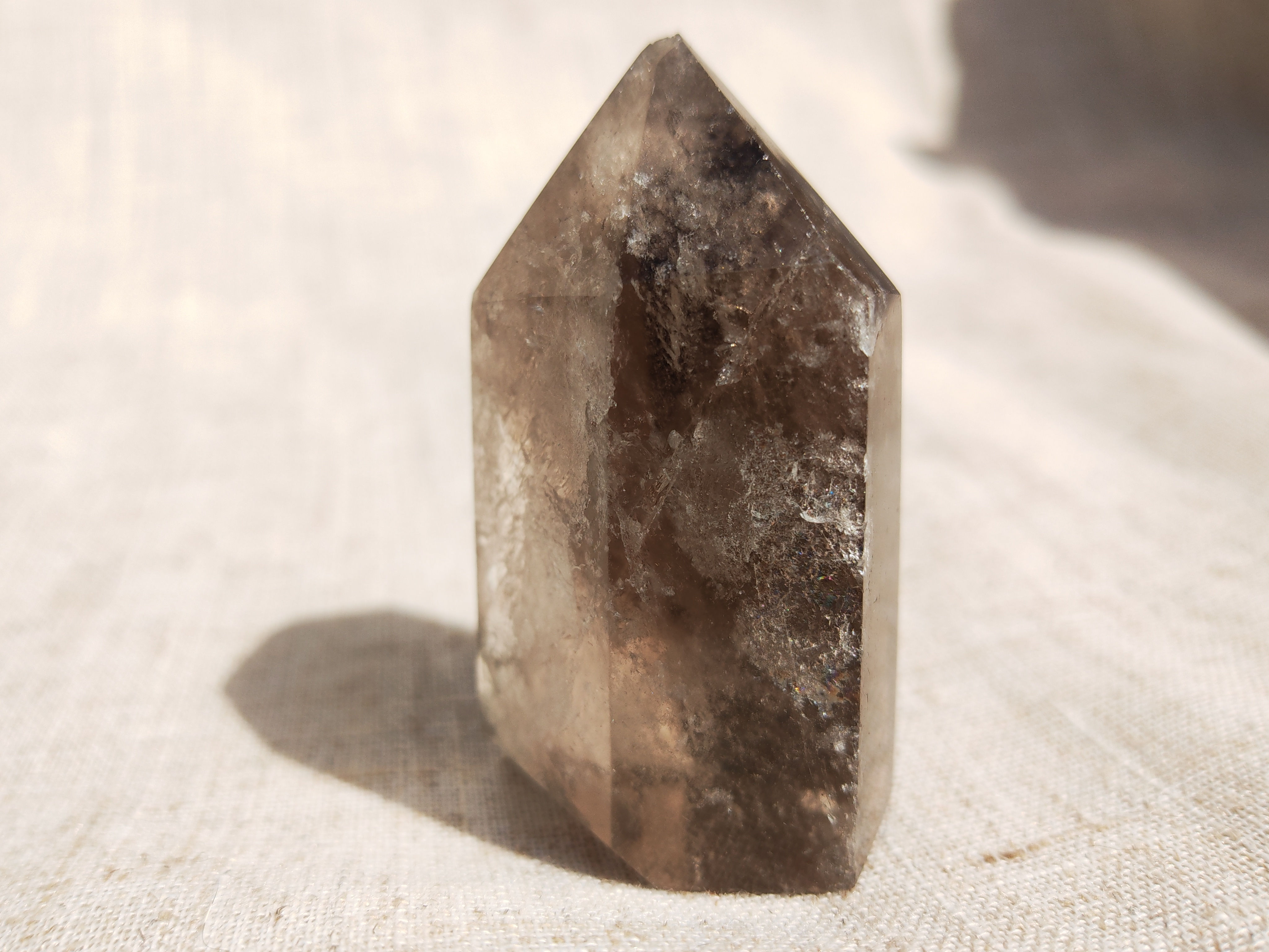 Smokey Quartz Tower