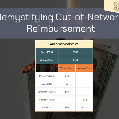 Reimbursement 101: Demystifying Out-of-Network Reimbursement