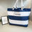 Miniatura: Borsa Mare a Righe Personalizzata con Nome