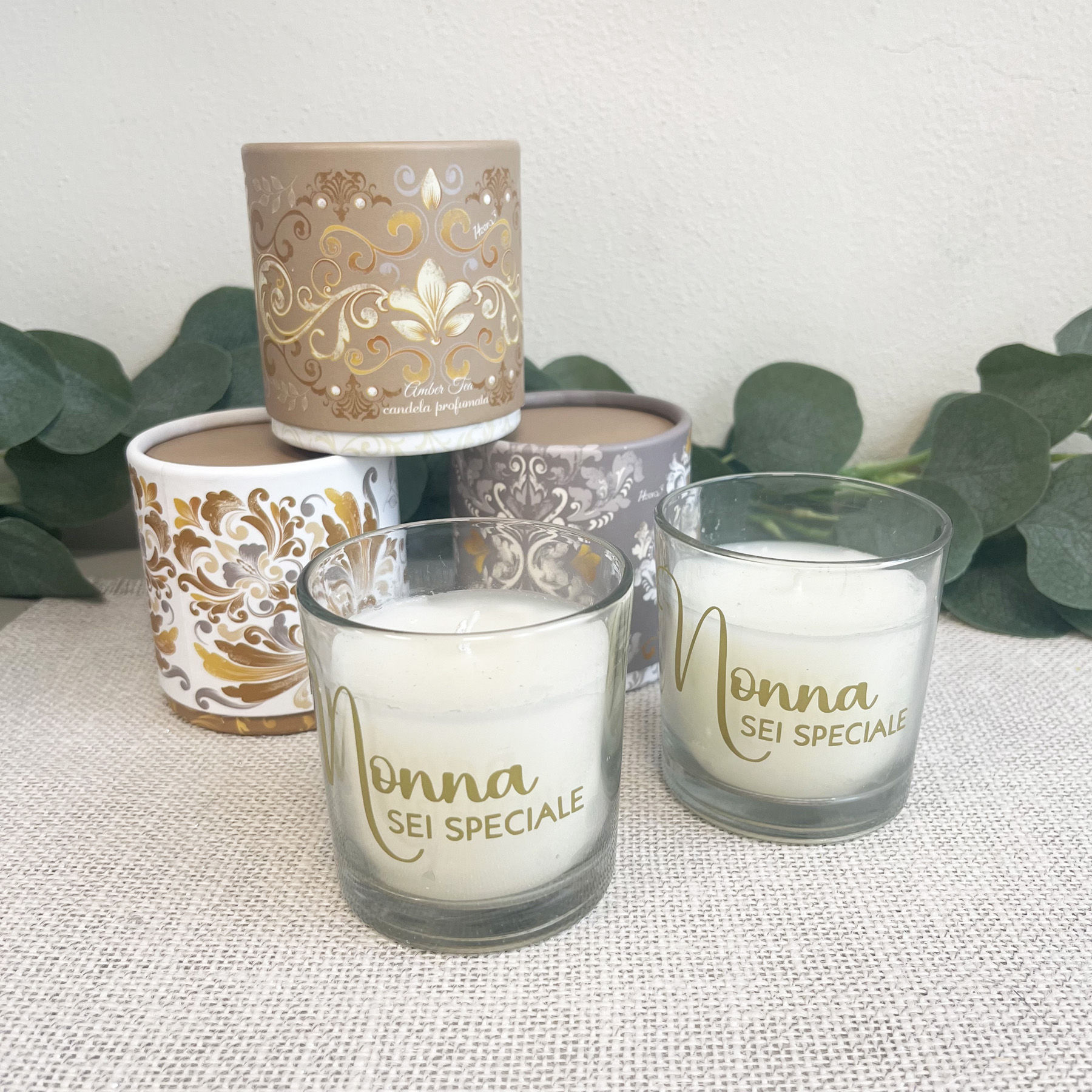 Candela "Nonna sei speciale" - Idea Regalo Nonni