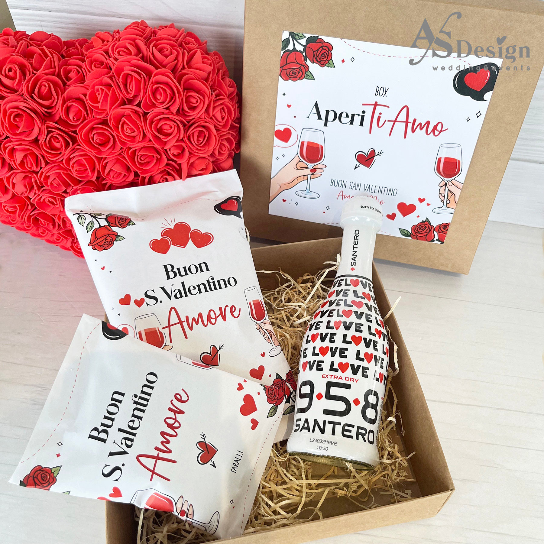 Box AperiTiAmo - Idea Regalo San Valentino