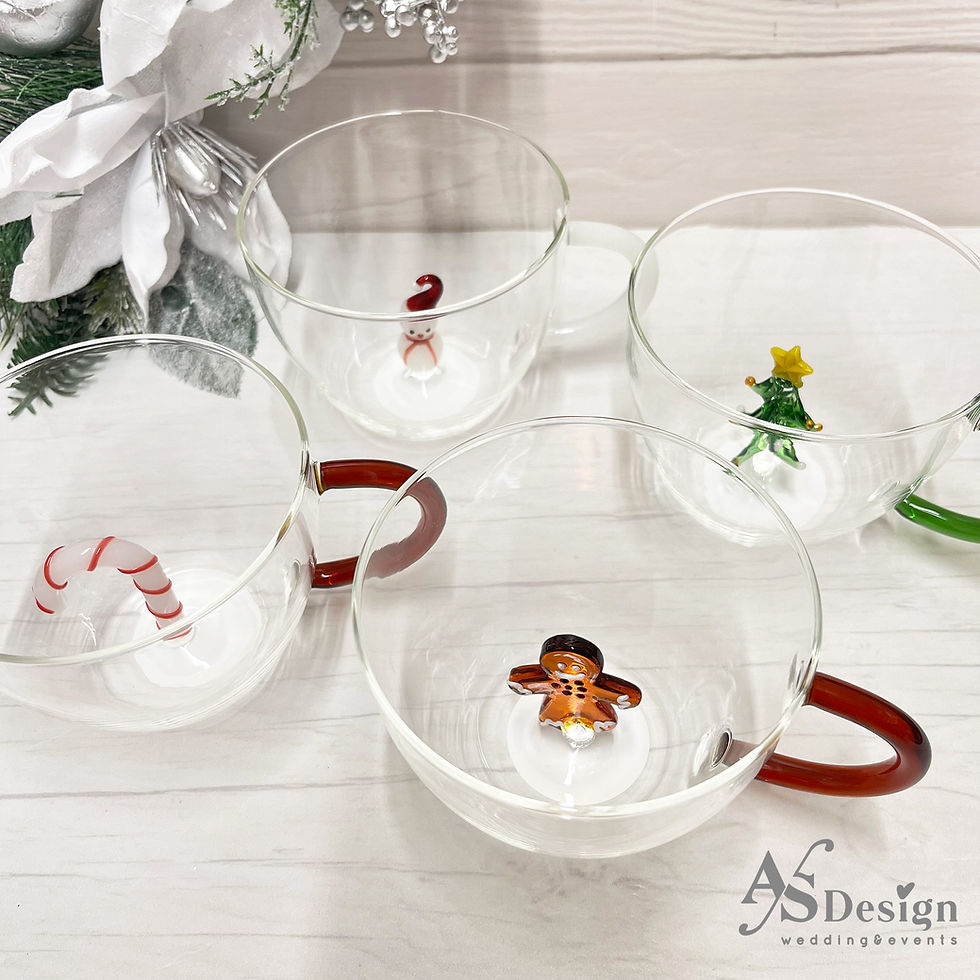 Miniatura: Box Regalo Tazza in Vetro + Tisana di Natale - Idea Regalo