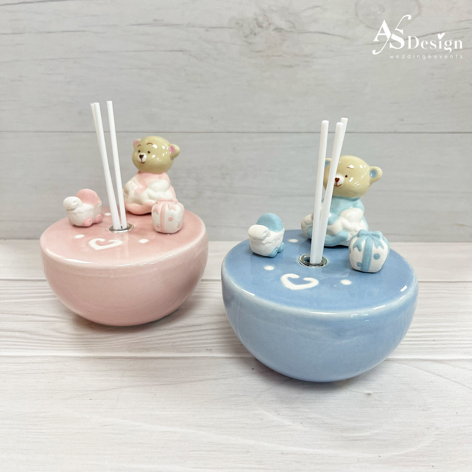 Bomboniera Profumatore Orsetto in Ceramica