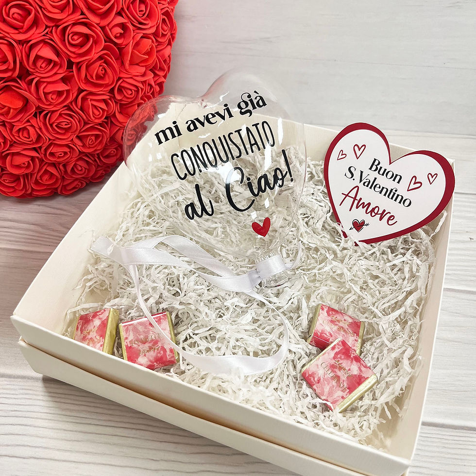 Miniatura: Palloncino in Vetro con Frase di San Valentino