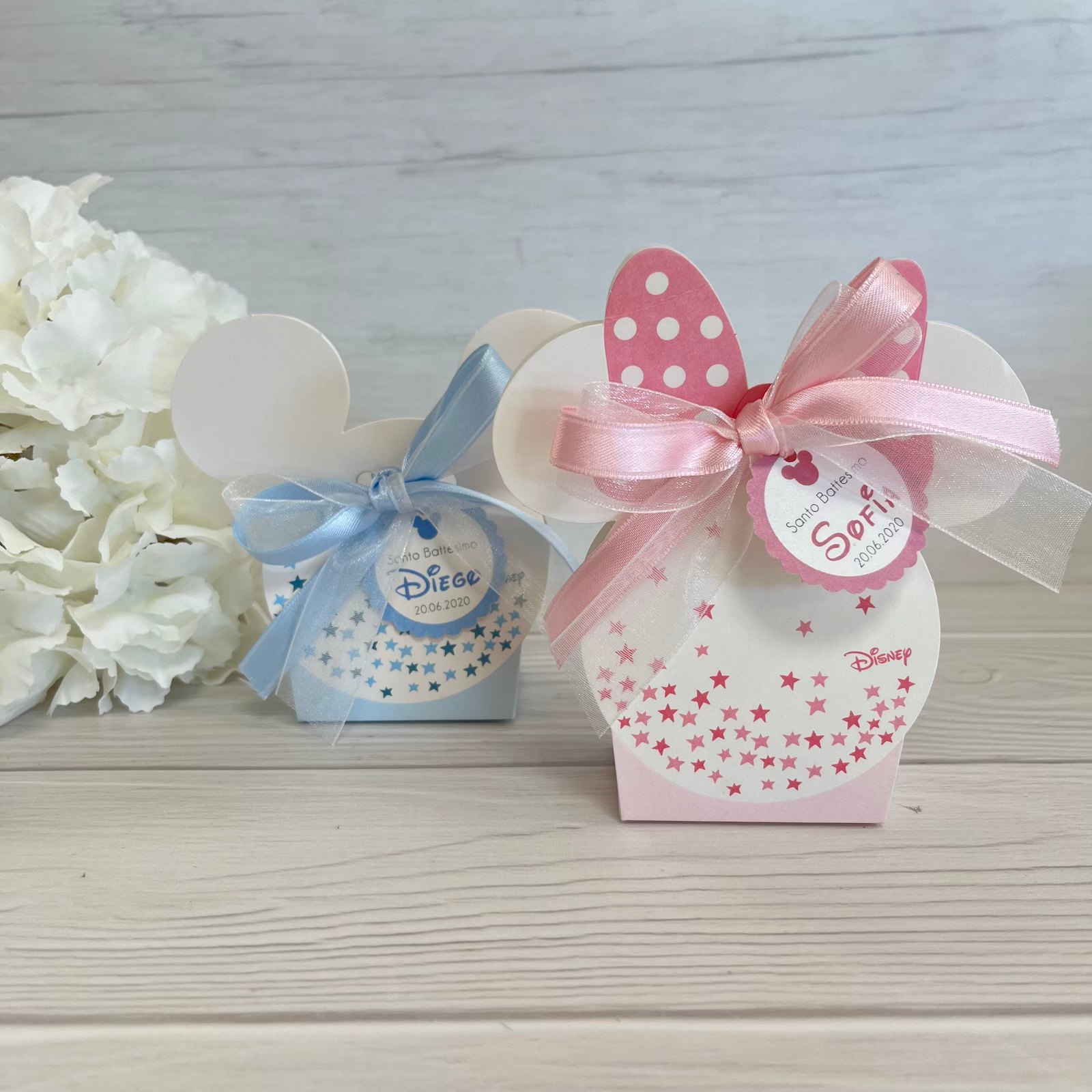 Scatolina Confetti Mickey e Minnie