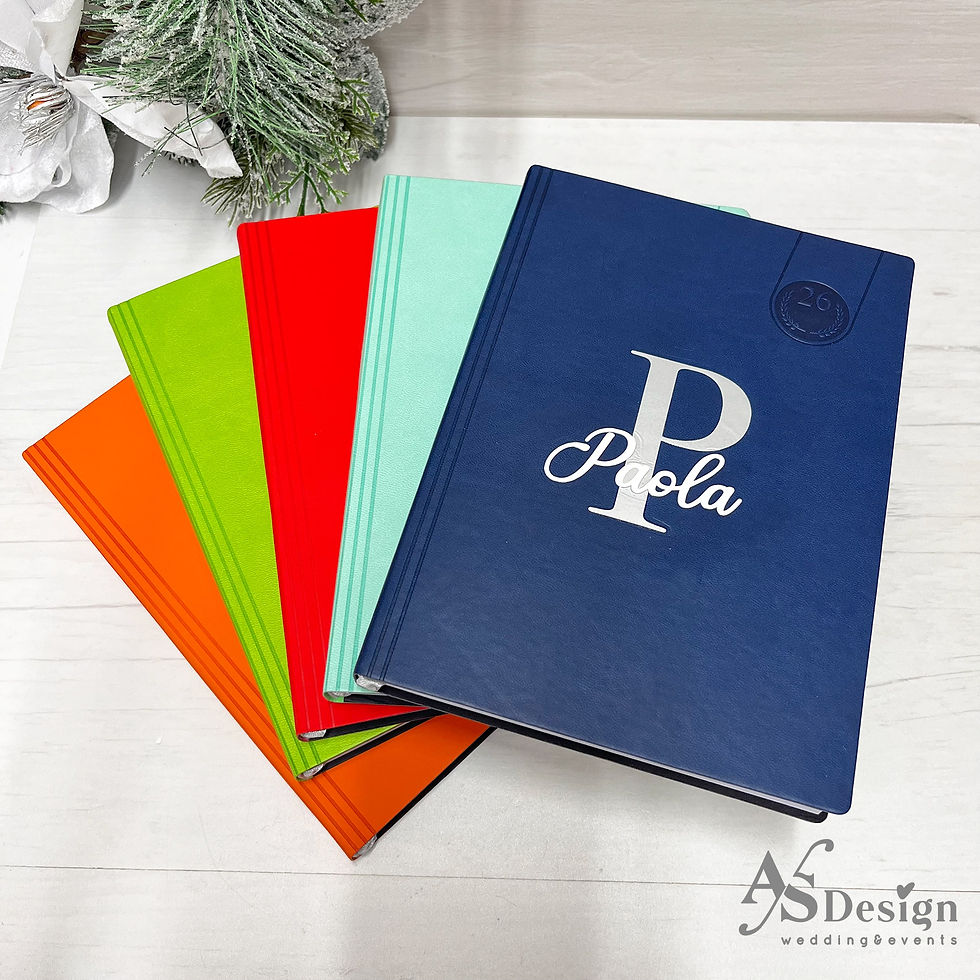 Agenda Giornaliera 2026 Personalizzata con Nome