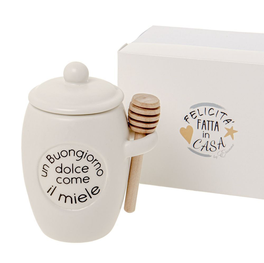 Bomboniera Porta Miele in Ceramica
