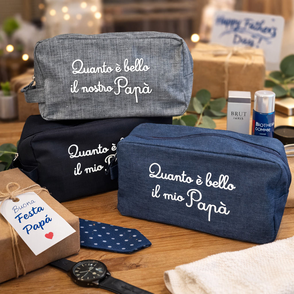 Beauty Uomo con Frase per Papà - Idea Regalo Festa del Papà