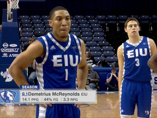 Demetruis Mcreynolds, NCAA Div 1 Eastern Illinios University