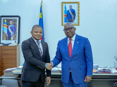 RDC : Coopération institutionnelle, le Questeur de l’Assemblée provinciale du Haut-Katanga reçu en audience par l'Autorité Morale