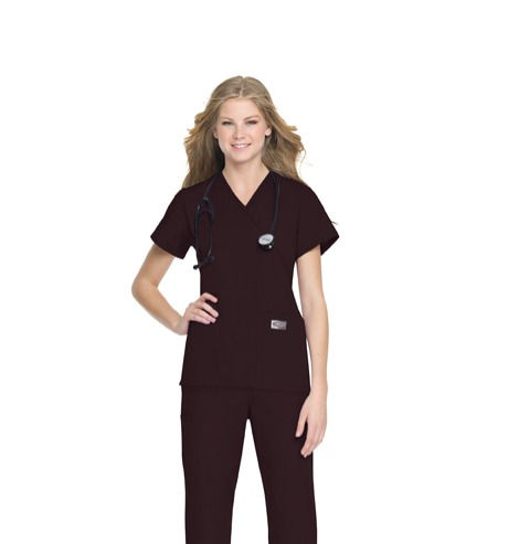 Thumbnail: Scrub Zone Faux Wrap Tunic