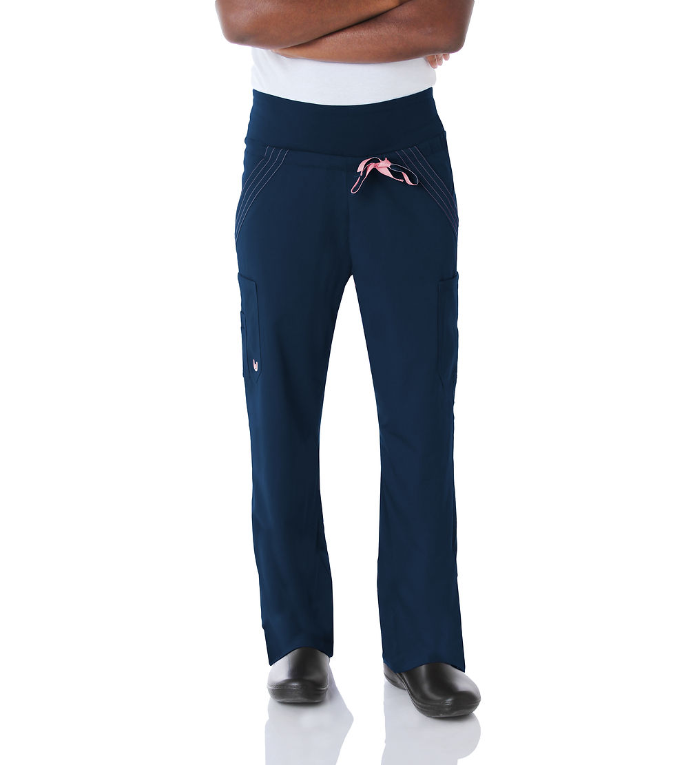 Thumbnail: Urbane Women’s “Rebecca” Contrast Waist Scrub Pant