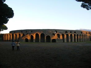 L'amphithéâtre de Pompéi
