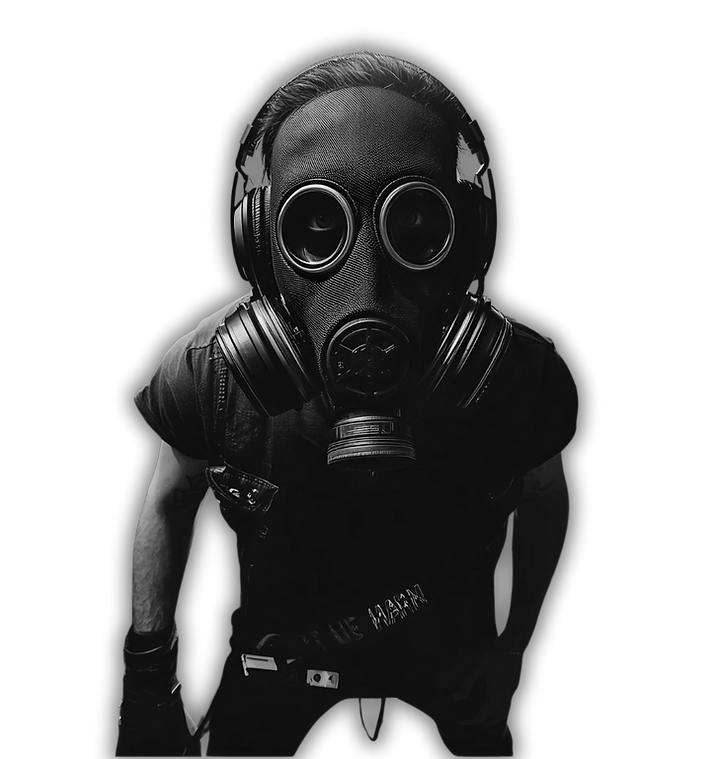 La identidad visual de Rock n’ K-sa refleja el espíritu del rock underground, con una estética oscura, directa y sin censura. Somos una plataforma creada por músicos independientes para una comunidad que vive el rock como identidad cultural y forma de expresión.