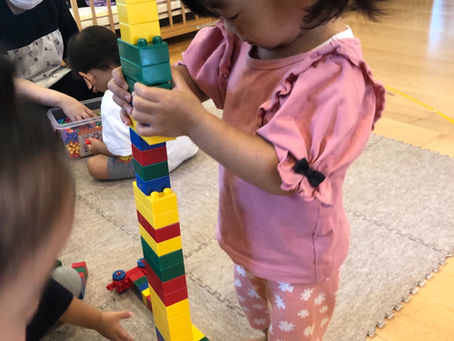 お部屋で遊んだよ!