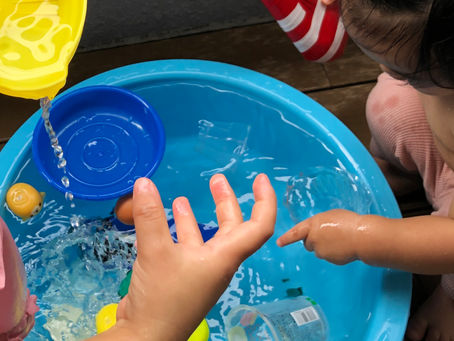 久々の水遊び💦