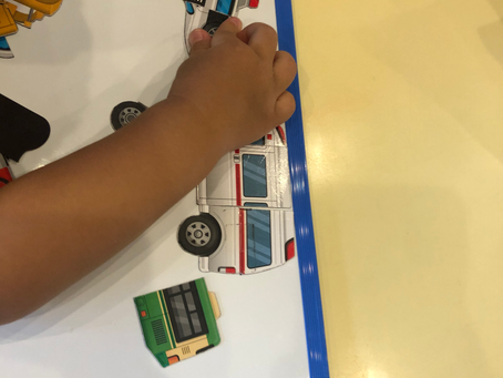 大好きなコーナー遊び