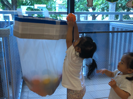 ボール遊び楽しかったよ♬