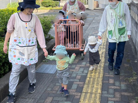 園外お散歩🤗