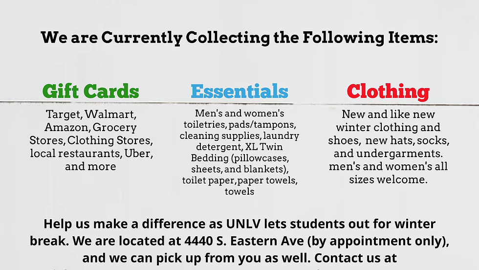 Gathering Supplies for Students in Need