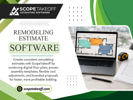 Remodeling Estimating Software