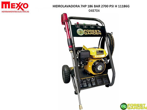 HIDROLAVADORA 7HP 186 BAR 2700 PSI H 11186G | mexxo