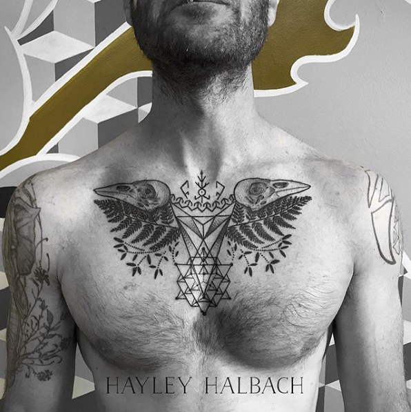 Geometric Chest Piece