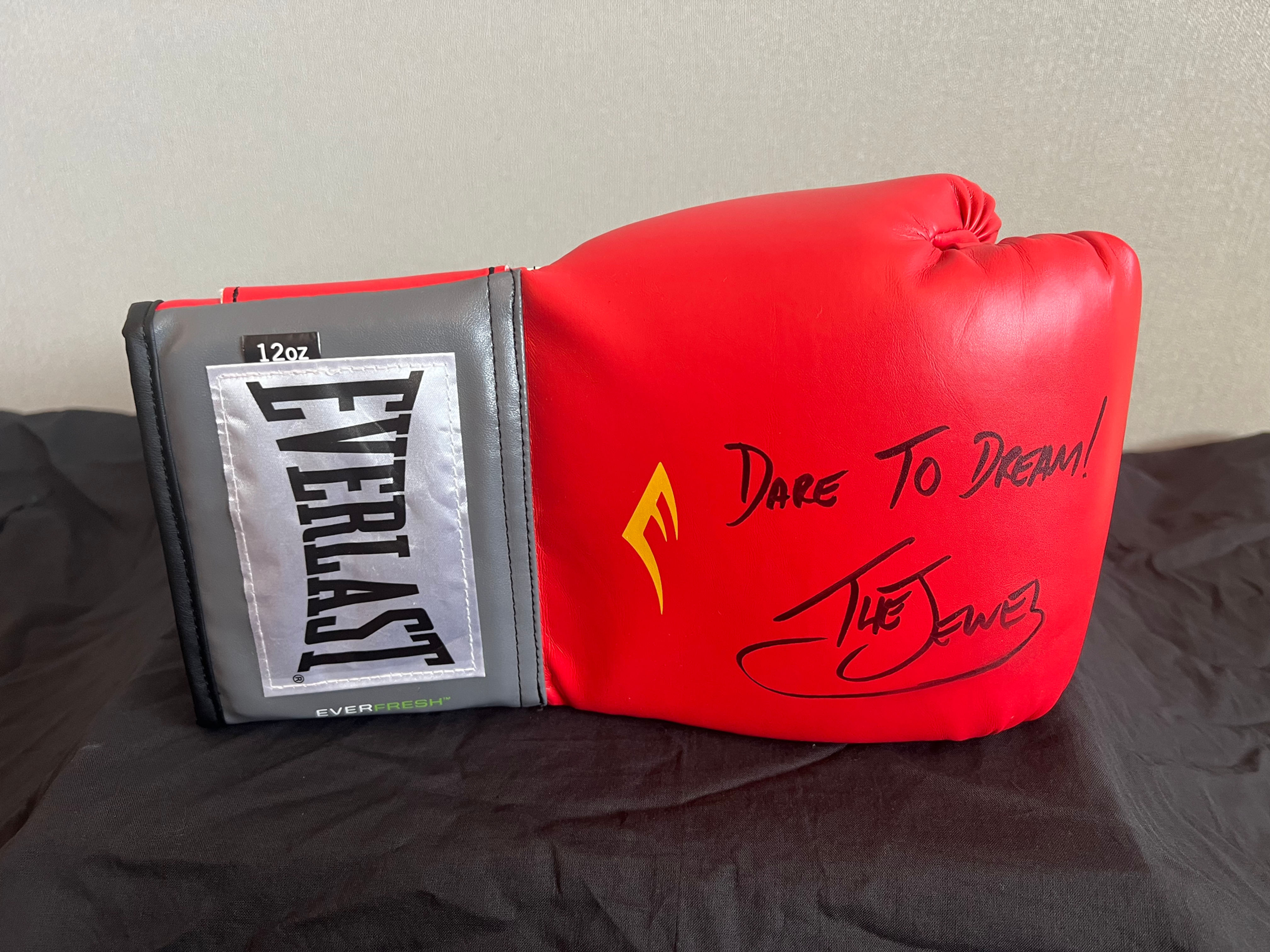 Syd "The Jewel" Vanderpool Signed Boxing Glove