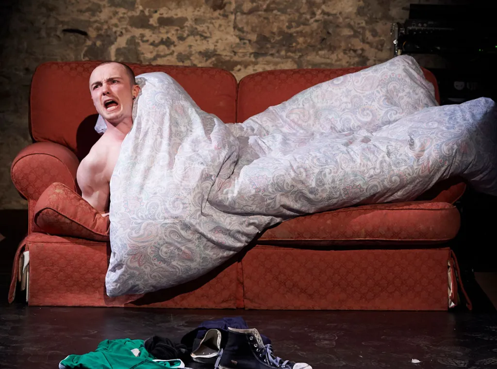 Andrew Barrett as Renton in Trainspotting Live