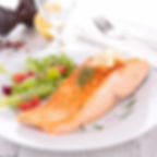 Grilled Salmon Steak