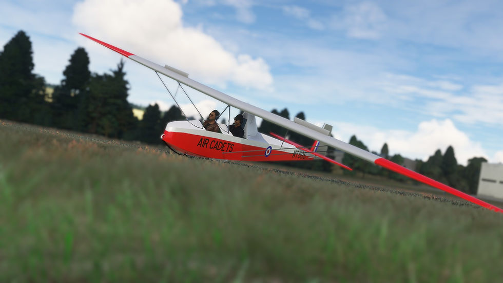 Slingsby T.31 Tandem Tutor by Klem for Microsoft Flight Simulator.